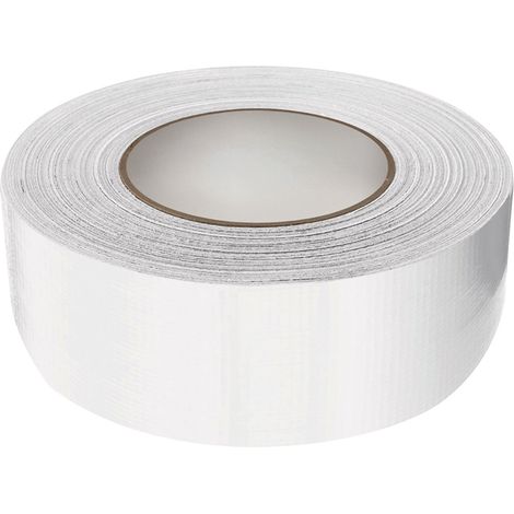 Ruban de masquage ultrarésistant 50 mm x 50 m – Revêtement en polyéthylène – Déchirable à la main – Résistant à l'humidité – Fixman