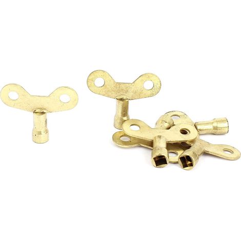 6pcs Clé de Robinet Serrure trou 6mmx6mm tête carrée