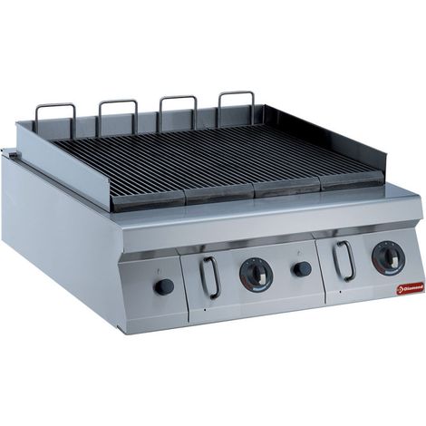 Grill gaz - fonte- 800mm - top - Diamond