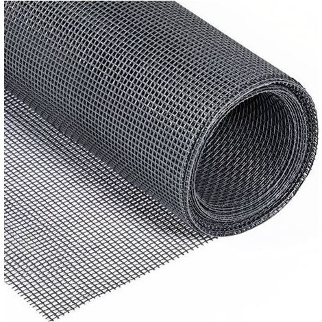 Moustiquaire de fenêtre 122cm x 252cm en fibre de verre – Résistante aux UV – Anti-moustiques – Installation rapide (1/5)