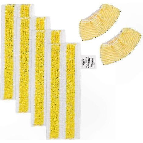 Lingettes et tampons de rechange pour balai vapeur Karcher EasyFix SC2 SC3 SC4 (1/5)