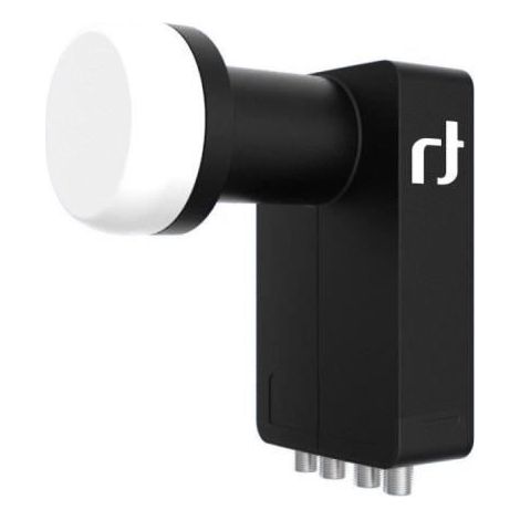 Tête universelle - INVERTO - IDLBQUTL 40 U - LNB quad - 40 mm - Ultra Black - 4K