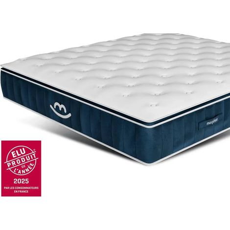 VICTORIA - Matelas hybride luxe 30 cm mémoire de forme 140x200cm (1/5)