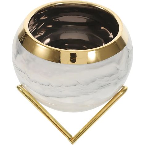 10 petits pots de fleurs minimalistes en plastique pour l'intérieur (1/5)