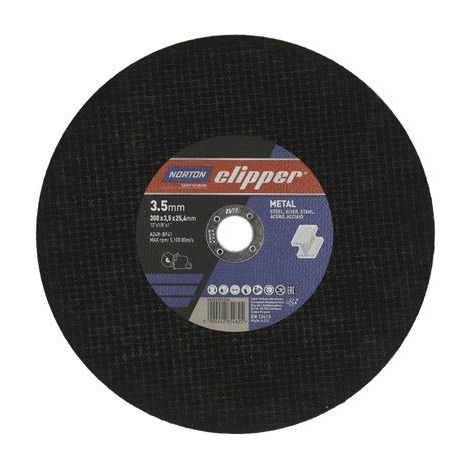 Trennscheibe D300x3,5mm Tipo 41 Metal Bohr.25,4mm NORTON CLIPPER (1/2)
