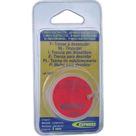 1850 1850 - TRENZA DESOLDADORA  3MM. PARA RADIO/ELECTRICIDAD