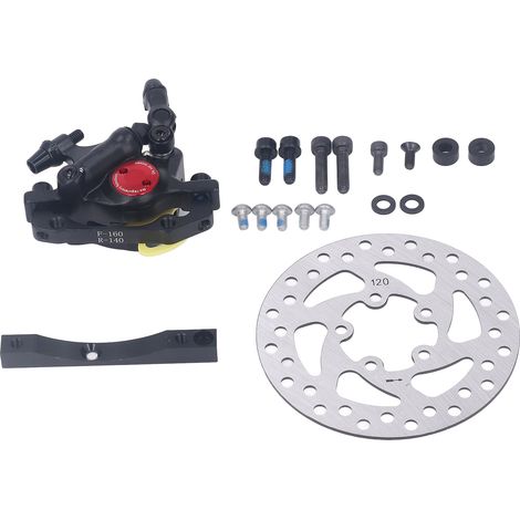 Kit Frein Hydraulique Scooter Électrique Disque 120mm Étrier Frein Pour Xiaomi M365 Pro Pro 2 (1/5)