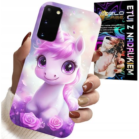 Custodia per Samsung Galaxy S20 - unicorno carino, motivi PER custodia per bambini (1/5)