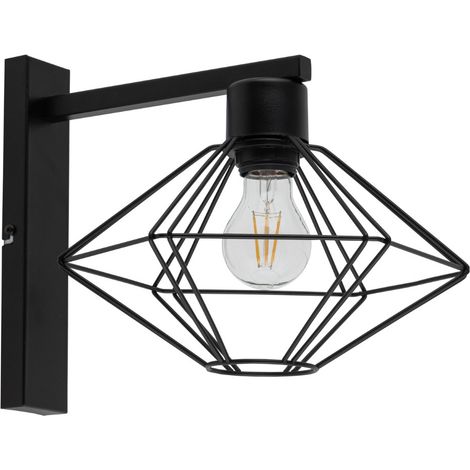 Applique loft diamante nero Vario E27 15W Sigma Lighting (1/3)