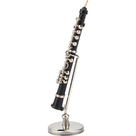 Miniatur-Mini-Oboe, dekoratives Musikinstrument, Geschenk (1/5)