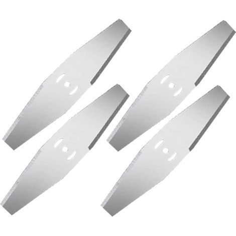 Remplacement des Têtes de Lame de Coupe-Herbe Tondeuse à Gazon Lames de Débroussailleuse Têtes de Lame De Désherbant(Blade x 4) (1/5)