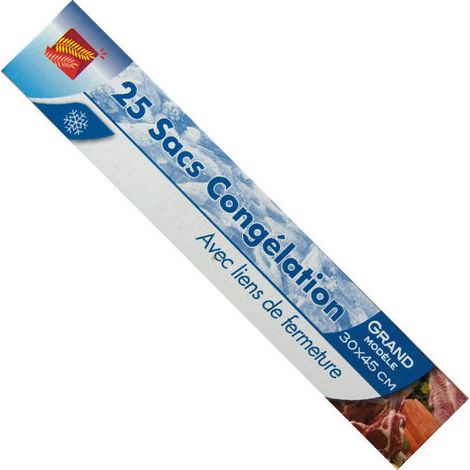 Gefrierbeutel 30x45cm x25 Stück - Publi Embal