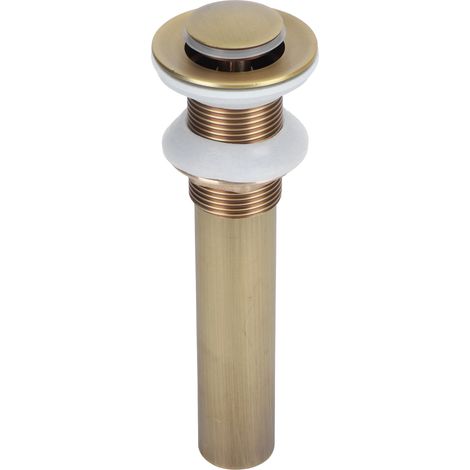 Évier en laiton sans trop-plein, bouchon de vidage pour cuisine et salle de bain, accessoires de drainage sans trou