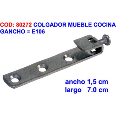 Aufhängehaken für Küchenmöbel E106