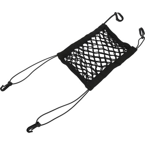 Filet élastique double couche pour voitures et SUV avec sac de rangement, idéal pour enfants (1/5)
