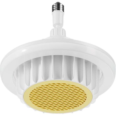 Chauffage de plafond pour salle de bain, ventilateur chauffant, 600 W, avec protection contre la surchauffe, jaune (1/4)