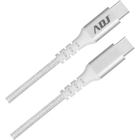 CAVO USB-C 2.0 1.5MT FOR APPLE WH ALUMINIUM SHELL+NYLON 480MBPS SPEED