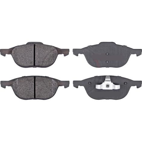 KIT PASTIGLIE FRENO ANTERIORI compatibile con FORD FOCUS C-MAX (DM2) / PASTIGLIE FRENANTI AUTO OEM FDB1594 , / SOSTITUZIONE DIRETTA / BASSA POLVERE / SILENZIOSO