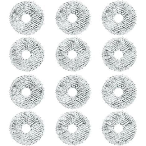 12 Stück Wischtücher für Xiaomi Mijia B101cn Saugroboter (1/4)