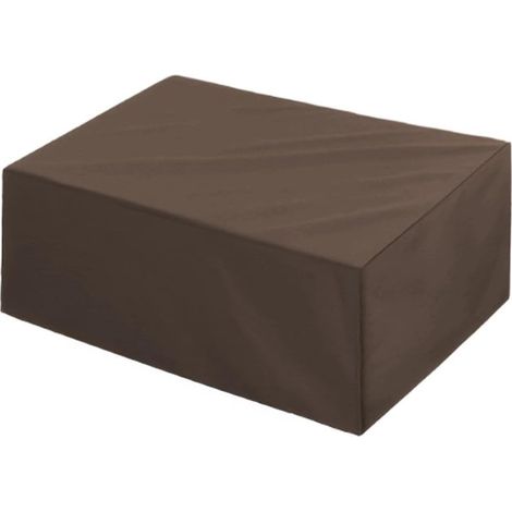 Housse de nettoyage de piscine robuste et résistante aux intempéries avec trous de ventilation, pare-pluie, neige, noir, 50 x 45 x 30 cm (café) (1/5)
