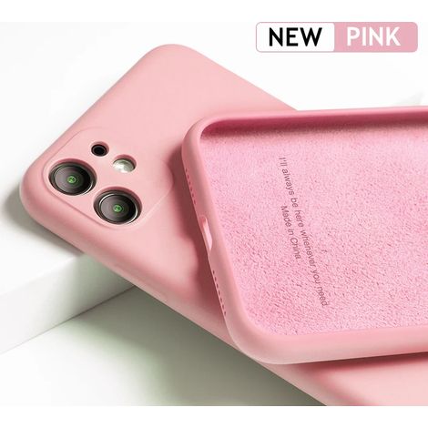 Coque ultra-mince pour iPhone 11 rose (6,1 pouces) (1/5)