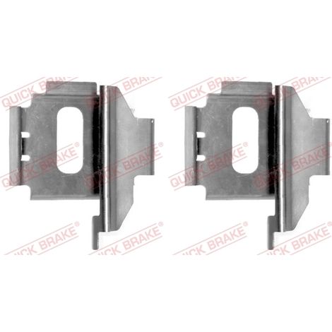 Kit d'accessoires, plaquette de frein à disque Quick Brake 109-1283