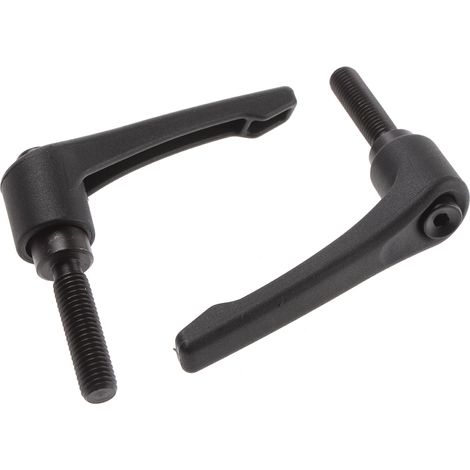 Levier de serrage RS PRO, , filetage M10, Mâle L. 40mm ( Prix pour Paquet de 2 )