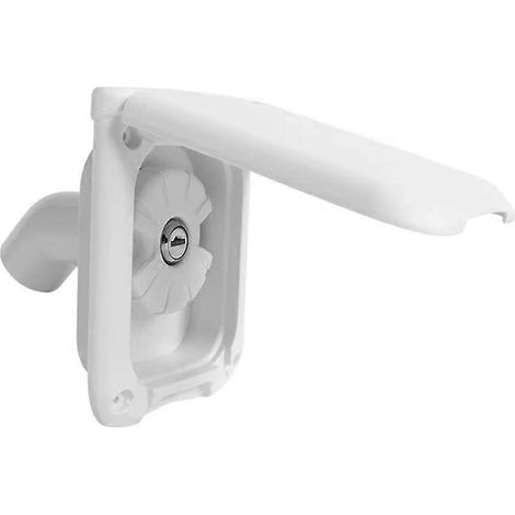 Water Inlet+Couvercle RV Fresh Water Fill Hatch Inlet Filtre Lockable RV Water Inlet Couvercle Trailer Tan (1/5)