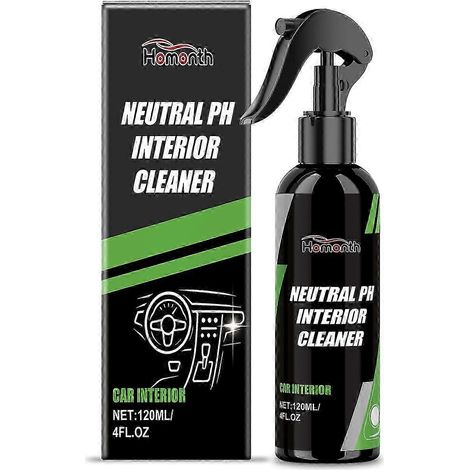 Nettoyant intérieur de voiture, détachant pour taches d'huile et traces de chaussures, spray d'entretien universel pour voiture (1/4)