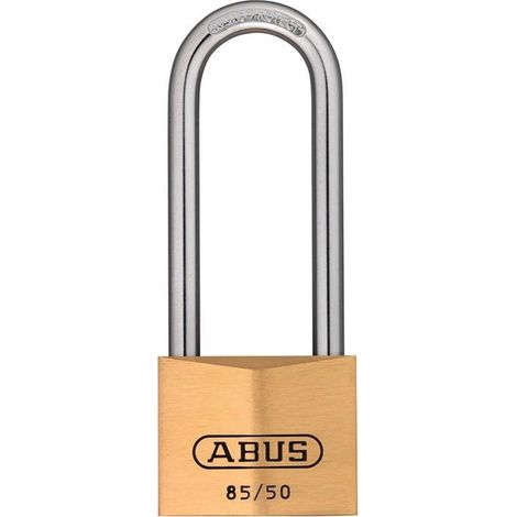 ABUS Cadenas à cylindre rideau 85/50HB80 à clé variée 129 mm - 2417