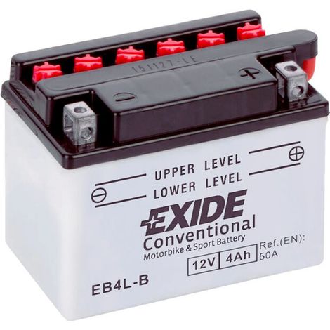 Batterie moto EB4L-B YB4L-B 12v 4ah 50A (1/2)