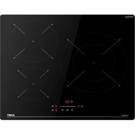 Teka IBC 63110 SSM BK - Vitroceramica Induccion 3 Zonas Coccion Ancho 60 Cm