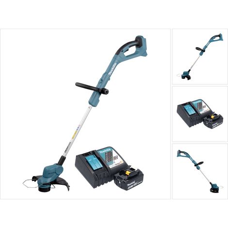 Makita DUR 193 RG1 Cortabordes sin cable 18 V 260 mm + 1x batería recargable 6,0 Ah + cargador