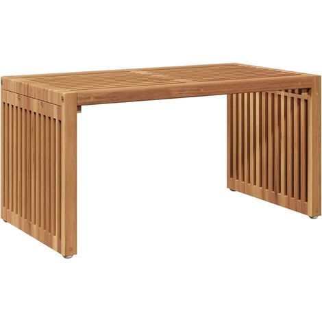Table d'appoint de jardin Table d'extérieur Marron 70 x 37,5 x 35,5 cm (1/5)