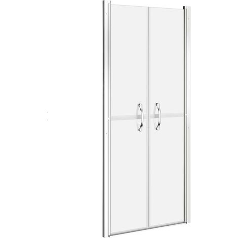Porta doccia bagno WC doccia interno casa ESG 81x190 cm satinata 020002000