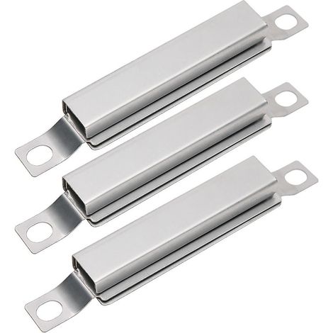 Tubes de liaison, pièces de rechange réglables pour gril, brûleur tubulaire en acier inoxydable (3 pièces, argent) (1/5)