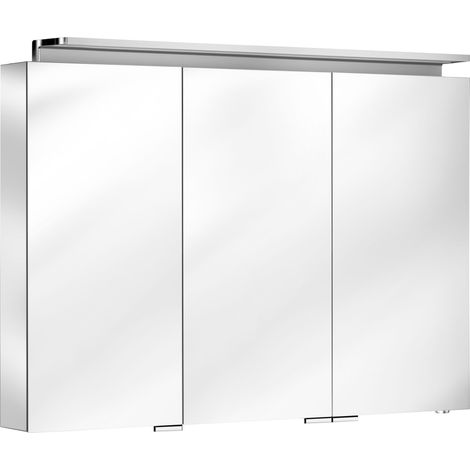 KEUCO ROYAL L1 Spiegelschrank Wandvorbau 3-türig, 1200mm, (1/3)