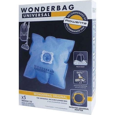 Sacchetto wonderbag x 5 classic - Aspirapolvere - ROWENTA - 335535
