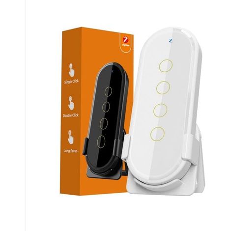 Télécommande intelligente portable universelle pour Tuya, 12 scènes de bricolage sans fil WiFi pour ZigBee, etc. Travailler avec Smart Life APP, Smart Home Scene Switch (1/4)