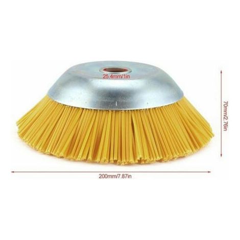 Nylon weed brush for brush cutter - Garden tool - Brush cutter head - 25.4 mm inner hole