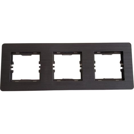 Marco Triple para 3 Mecanismos Empotrables Serie Selene