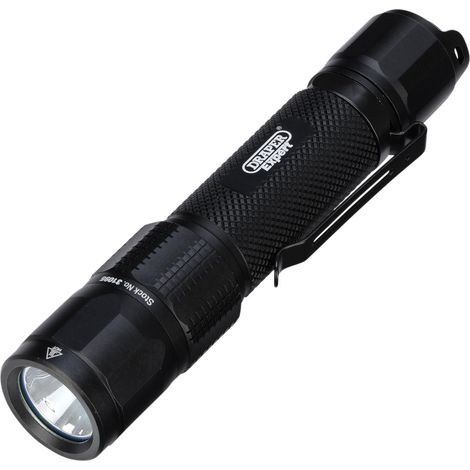 Draper 31095 Draper Expert SMD LED USB Rechargeable High Performance Torch, 12W, 1200 Lumens, USB-C Cable Supplied
