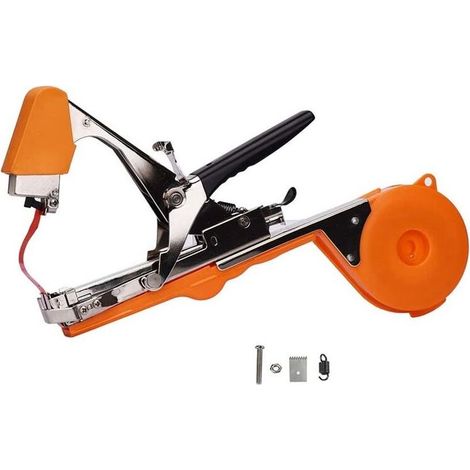 Pince à Lier pour Vigne, Machine à Taper Nouer Branches, pour Tomates Vignobles Arbres Fruitiers Légumes Fleurs Plantes, Outil de Jardinage à Attacher Branche - Tying Tape Tool (1/5)