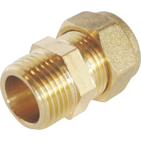 Raccord à compression laiton TC 12 - Mâle 12/17 (1/5)