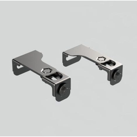 Soporte de pared de acero galvanizado, ajustable