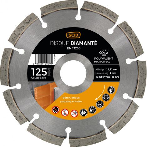 Disco polivalente 125 22,23