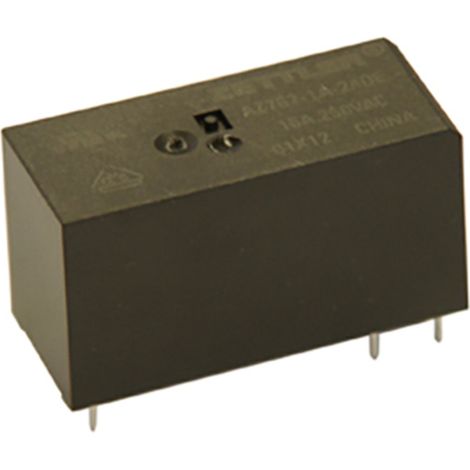 pcb-relay Zettler Electronics az762-1ab-12def 12V DC offener Kontakt