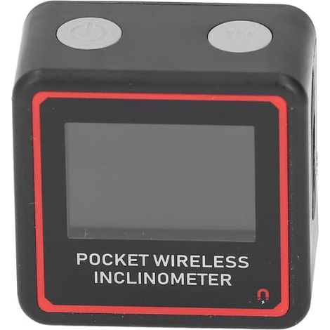 Inclinomètre numérique LCD, jauge d'angle, niveau à bulle, rapporteur magnétique 4x90° (1/5)