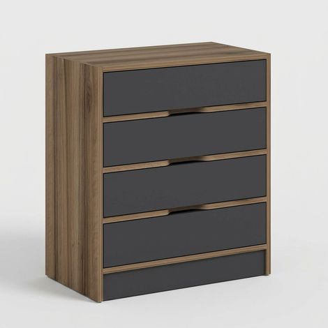 Modernes platzsparendes Kommode mit 4 Schubladen für Schlafzimmer Elina (1/5)