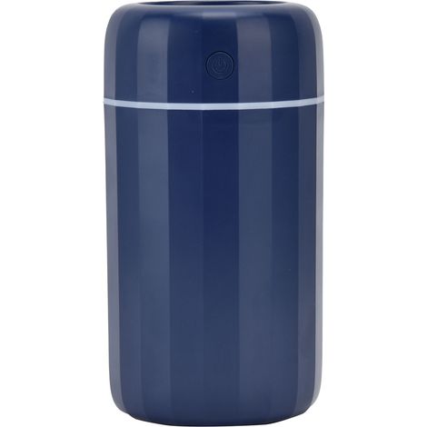 Mini humidificateur 260 ml, 2 niveaux, USB, multifonction, longue durée d'utilisation, diffuseur/humidificateur pour voiture, couleur bleu clair. (1/5)